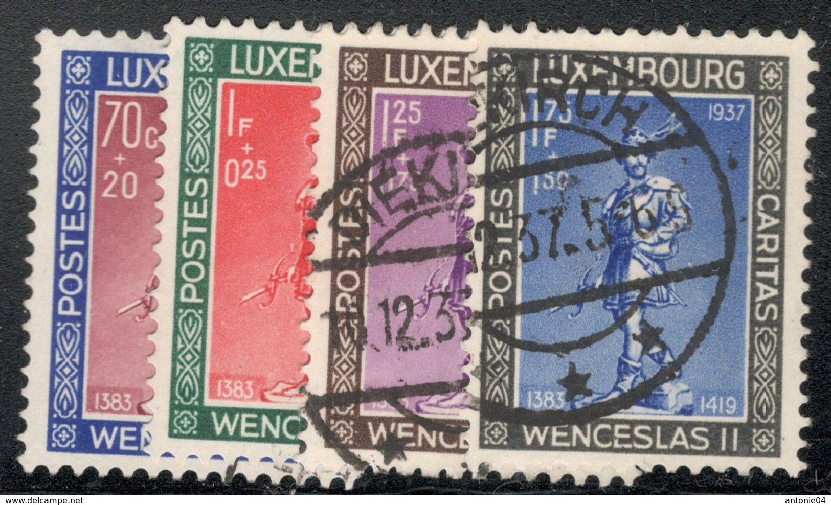 Luxemburg Yvert/Prifix 296/99 Oblit. Sans Défaut Cote EUR 63 (numéro Du Lot 353 IL) - Neufs