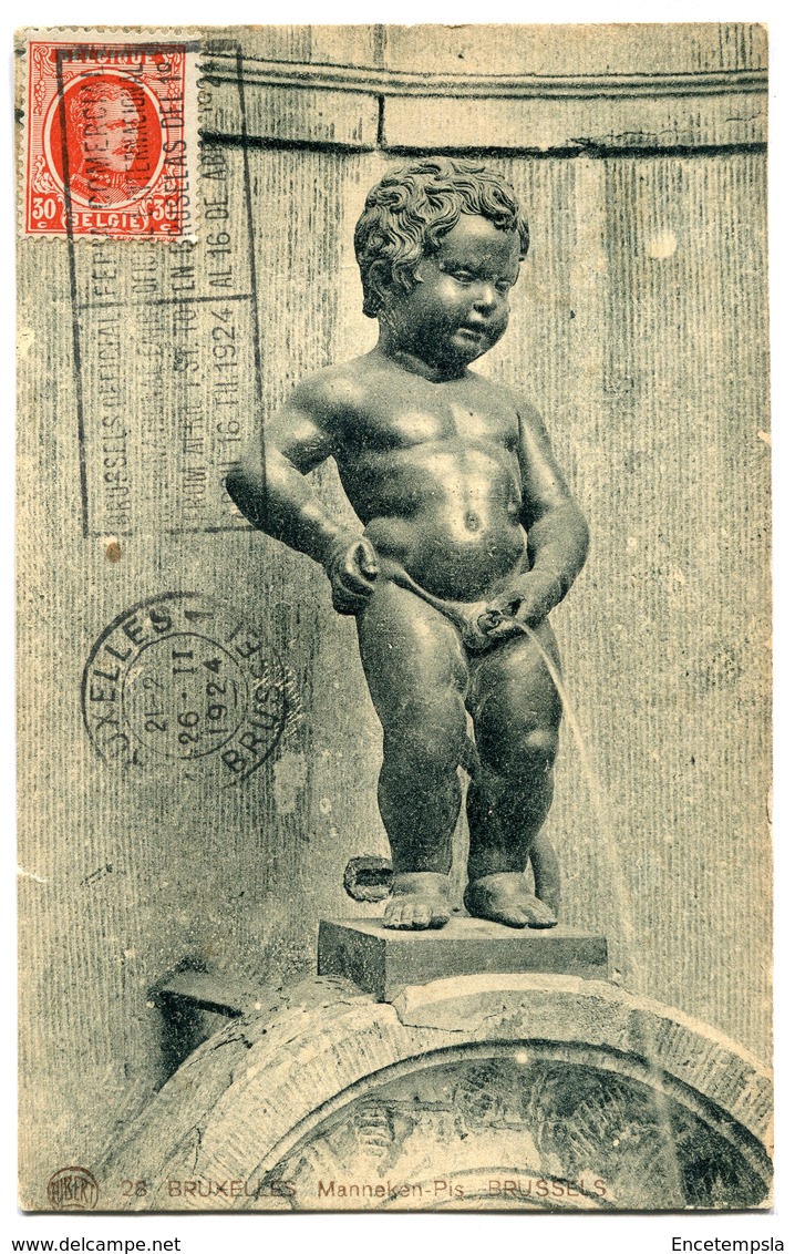 CPA - Carte Postale - Belgique - Bruxelles - Manneken Pis (SV5942) - Personnages Célèbres