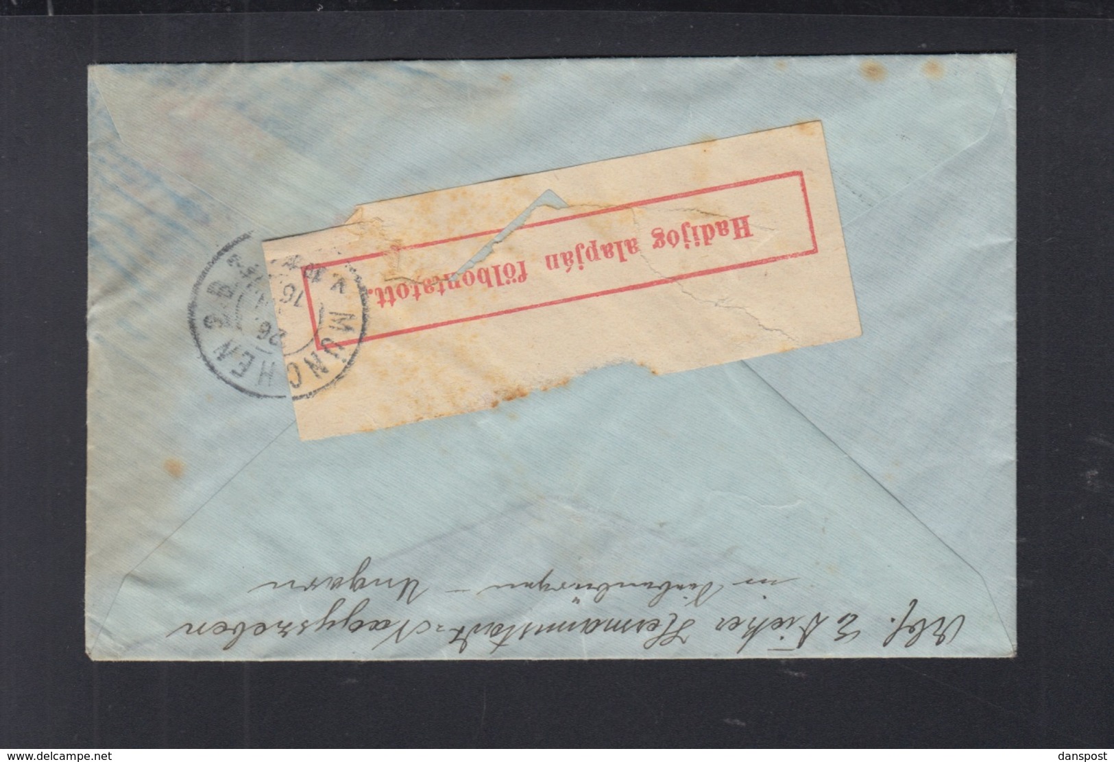 Hungary Registered Cover Nagyszeben Sibiu Romania 1916 To Germany - Covers & Documents