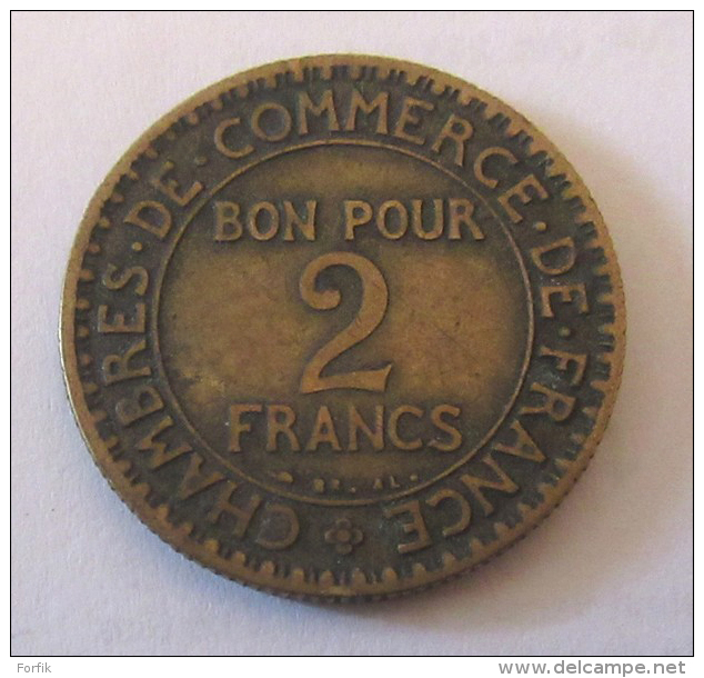 France - Monnaie 2 Francs Chambres De Commerce 1926 - Autres & Non Classés