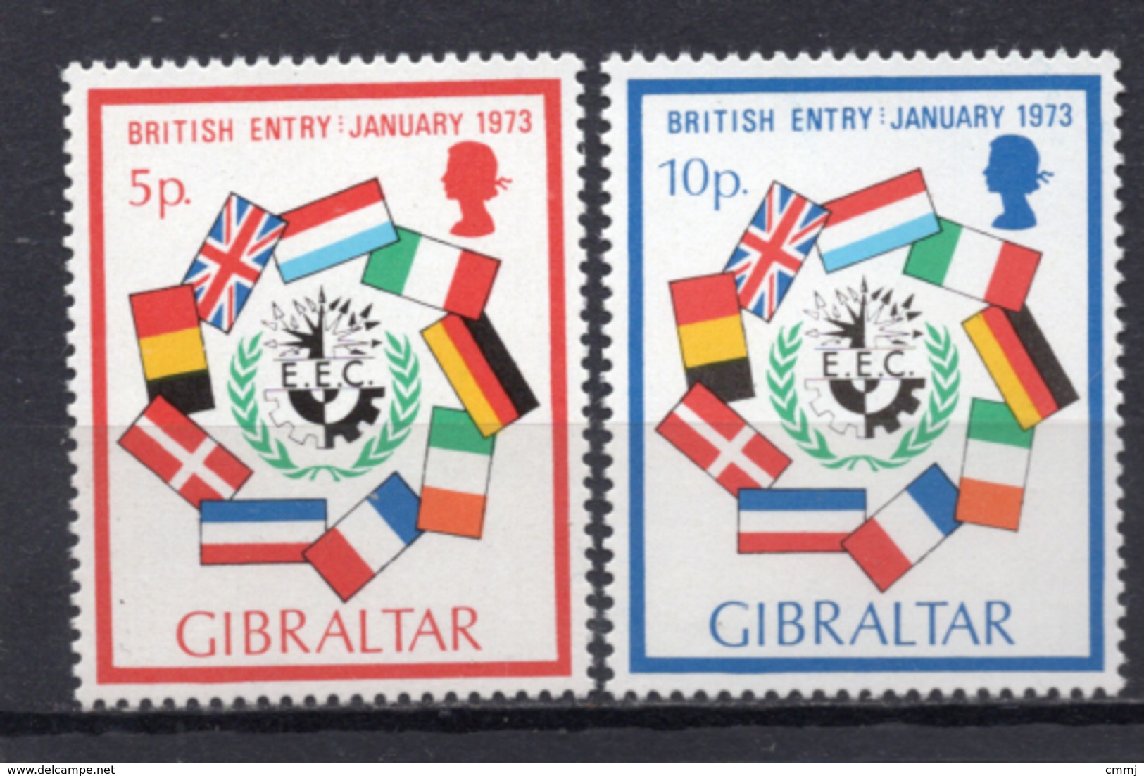 1973 - GIBILTERRA - Catg. Mi. 297/298 - NH - (C0120.14..) - Gibilterra