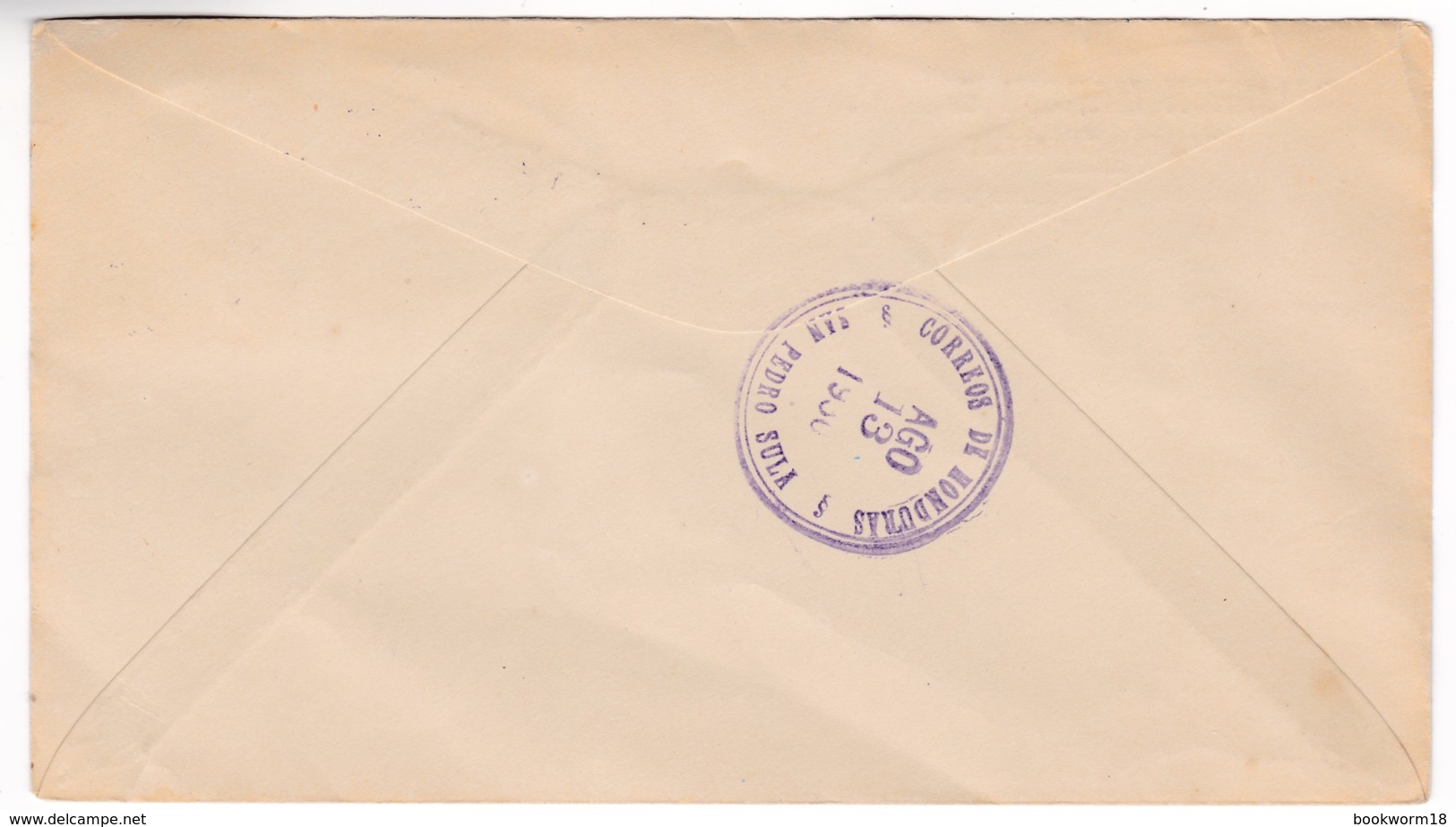 M376 Honduras Lettre 1930 Letter With Gaceta Del Gobierno Stamps - Honduras