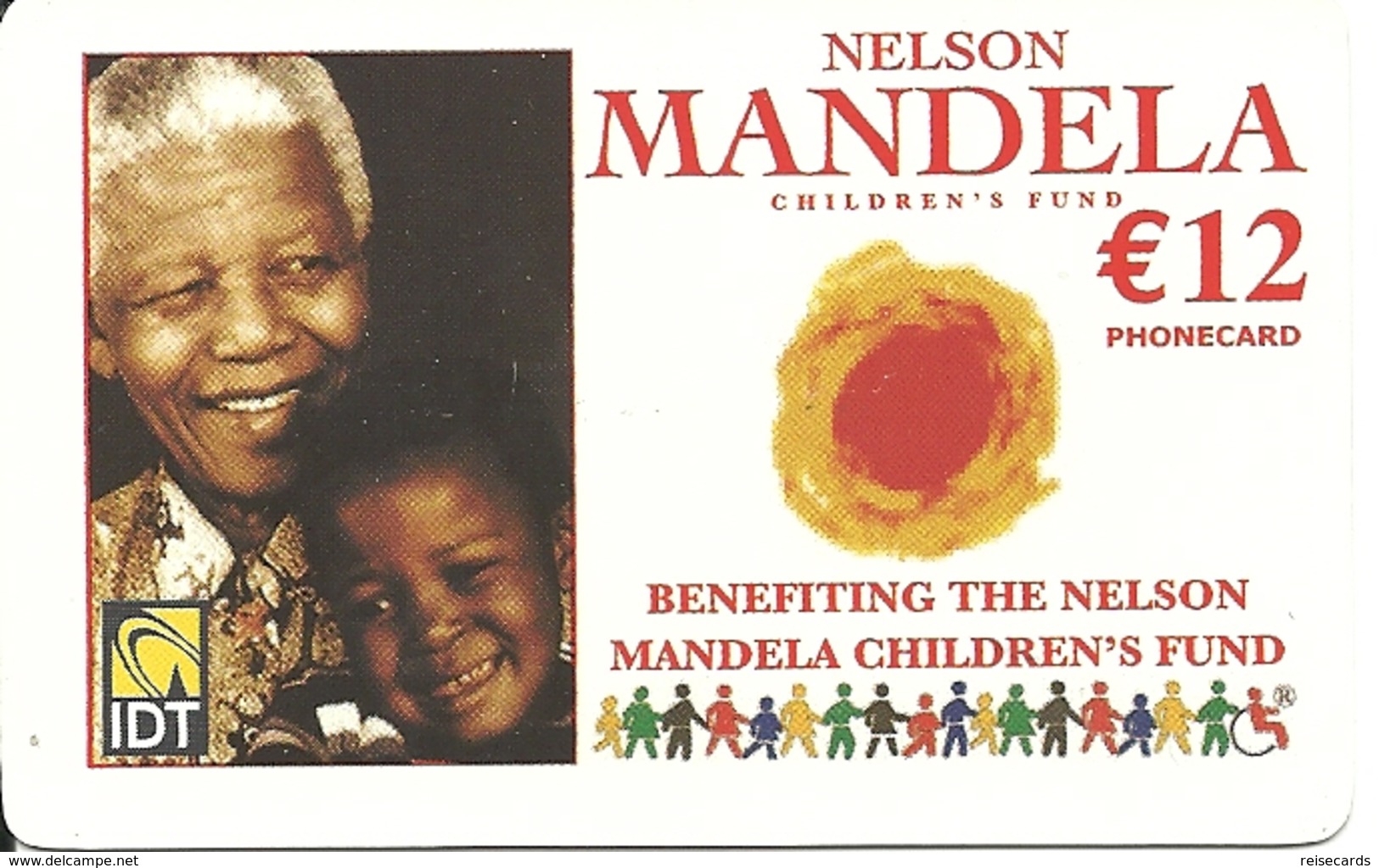 Netherlands: Prepaid IDT - Nelson Mandela 09.06 - [3] Handy-, Prepaid- U. Aufladkarten