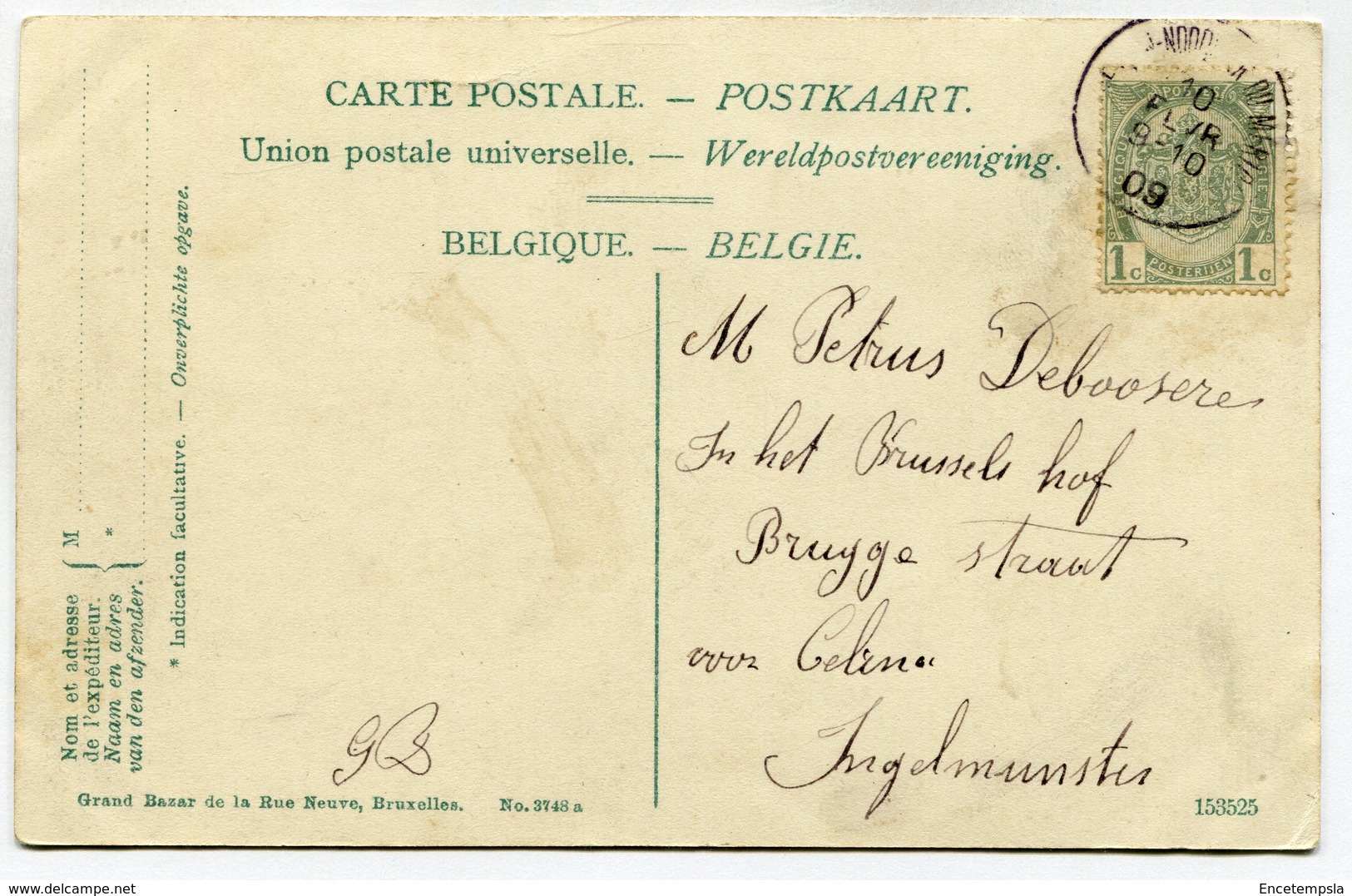 CPA - Carte Postale - Belgique - Bruxelles - Eglise Sainte Marie - 1909  (SV5947) - Monuments, édifices