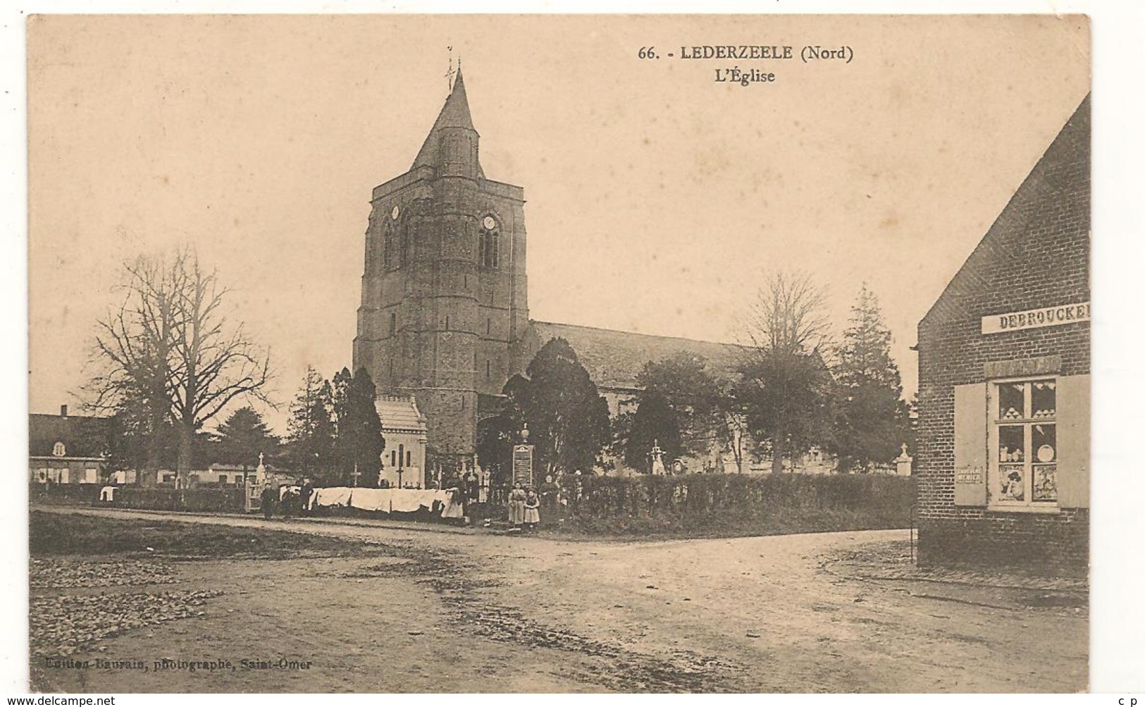 Lederzeele - L'Eglise - 66  -  CPA ° - Autres & Non Classés