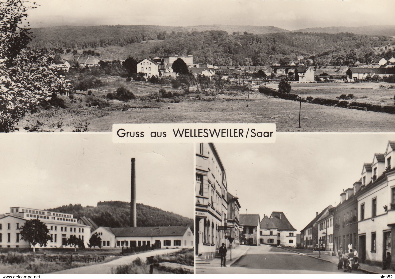 12152-GRUSS AUS WELLWSWEILER - SAAR -FG - Kreis Neunkirchen