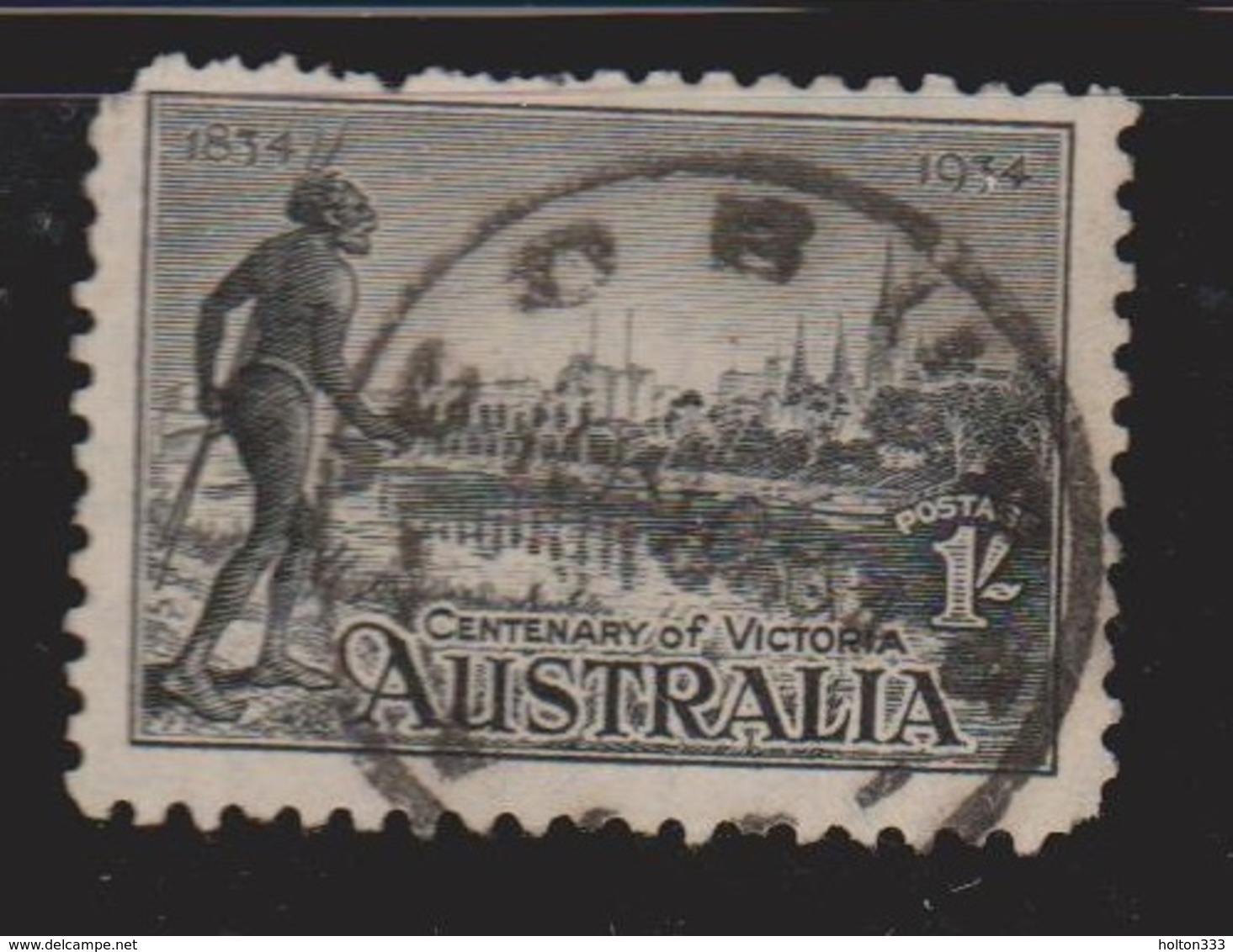 AUSTRALIA Scott # 144 Used - Nice CDS - Pulled Corner Perfs - Usati