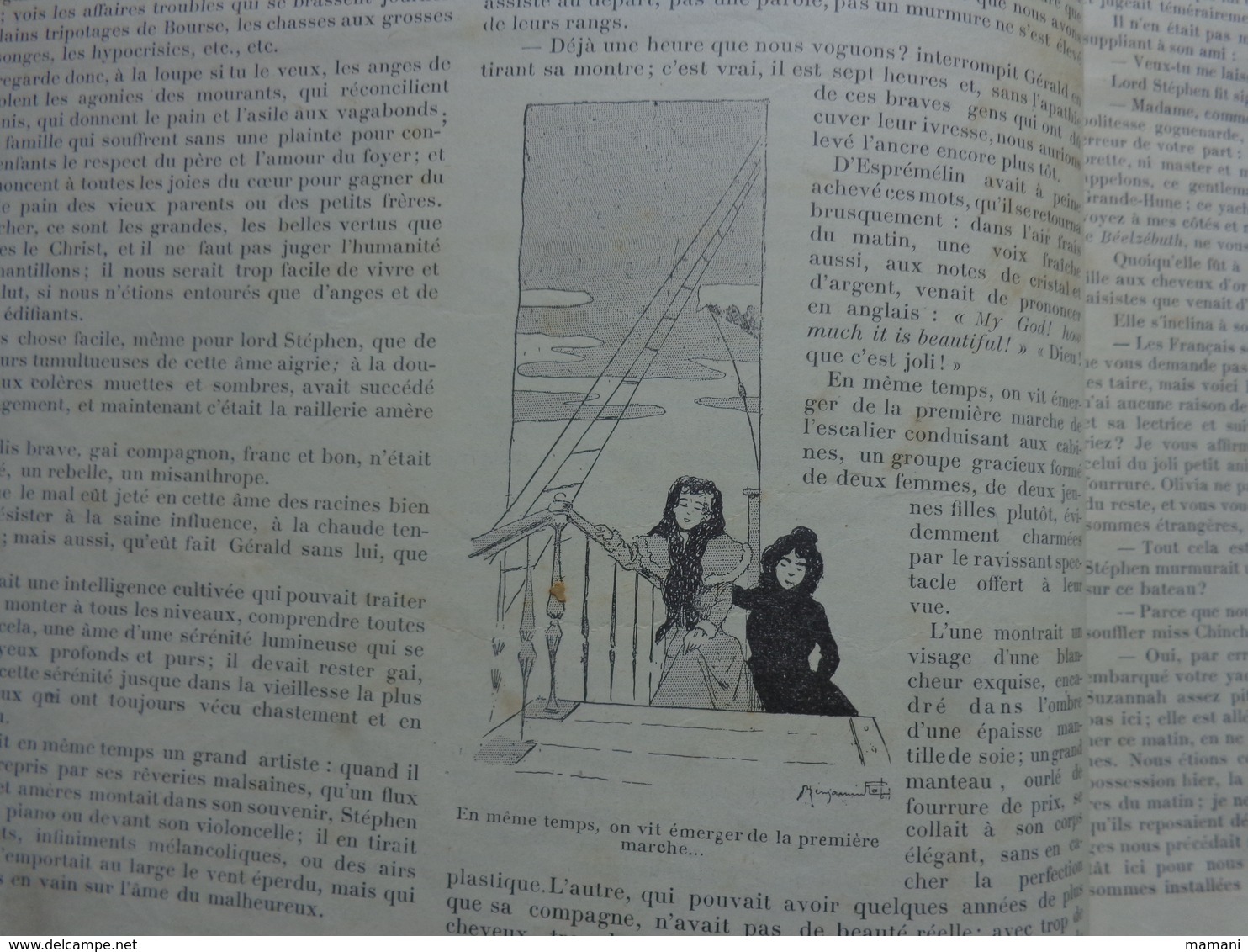 Reliure Du Journal "LA FAMILLE" ’année 1901 / Belles Gravures De Mode Et Illustrations Par RABIER - 1901-1940