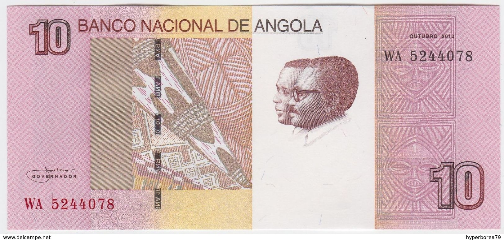 Angola NEW - 10 Kwanzas Oct 2012 ( 2017 ) - UNC - Angola