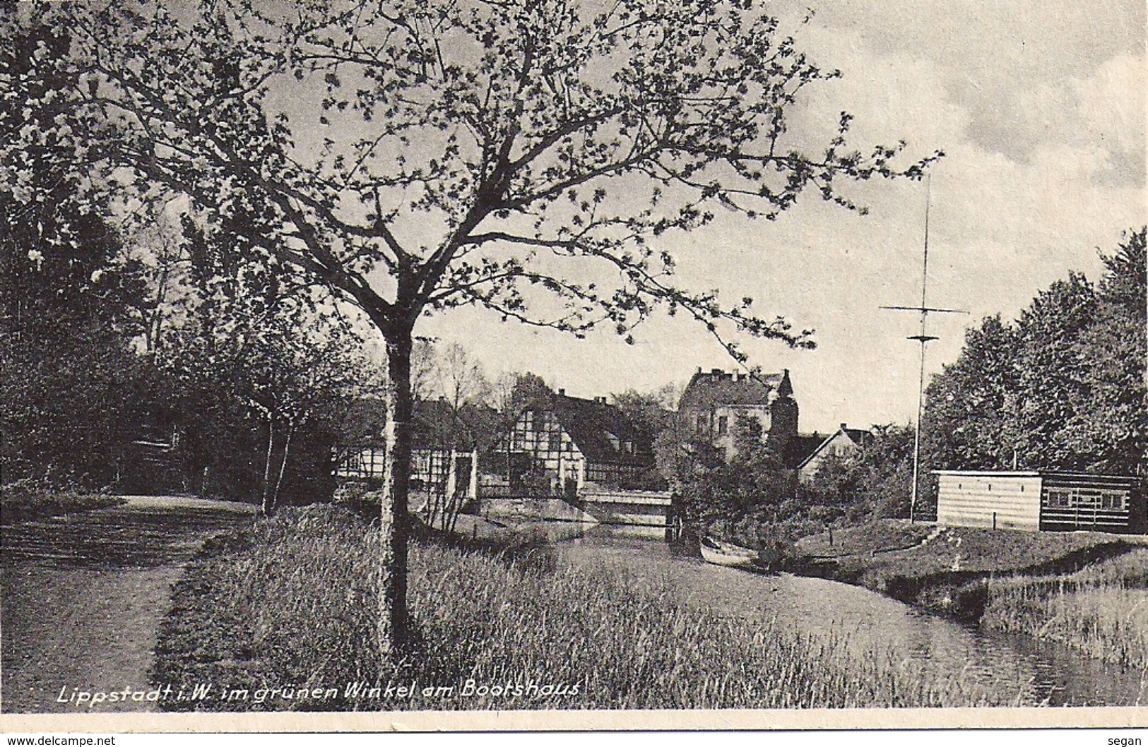 LIPPSTADT   I W IMGRUNEN WINKEL EM BOOTSHAUS - Lippstadt