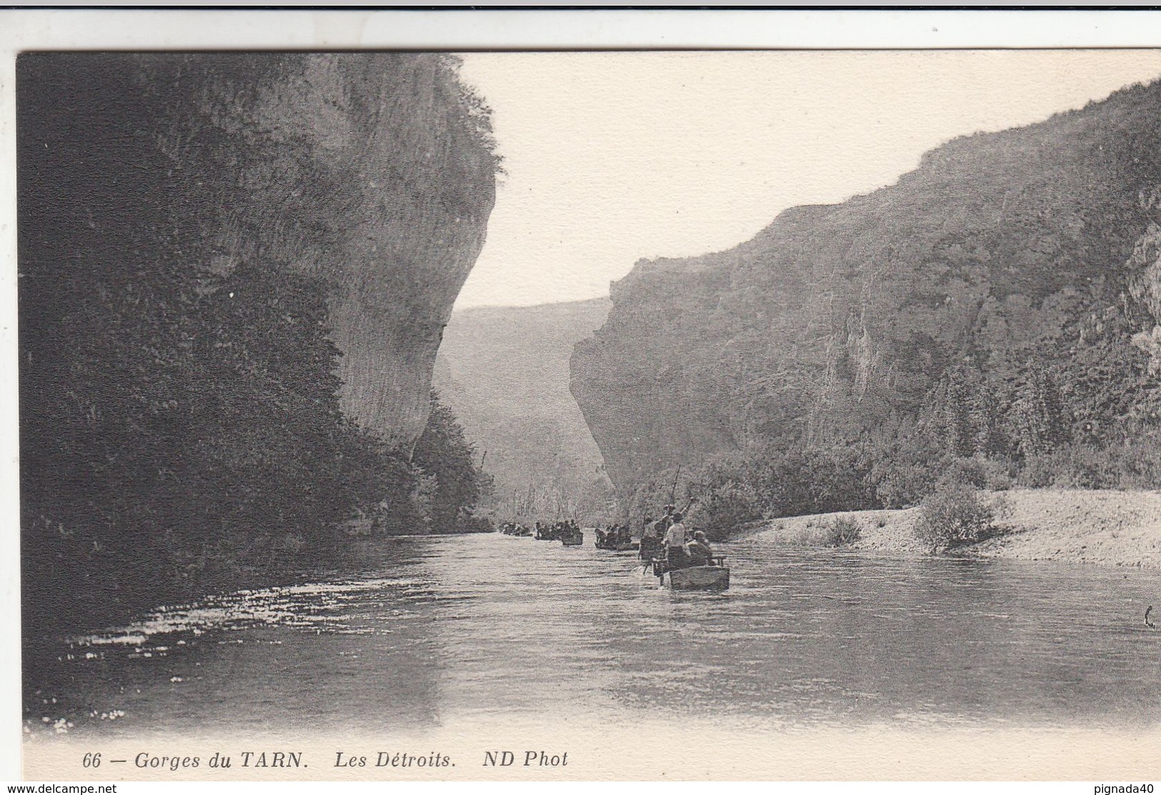 Cp , 48 , GORGES Du TARN , Les Détroits - Gorges Du Tarn