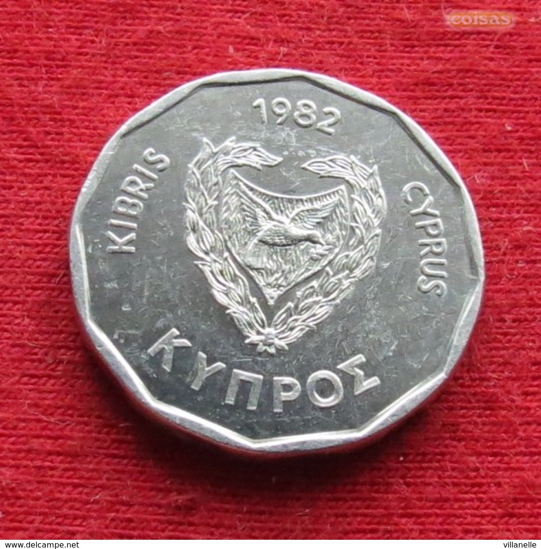 Cyprus 5 Mils 1982 KM 50.2   Chipre Zypern - Chypre