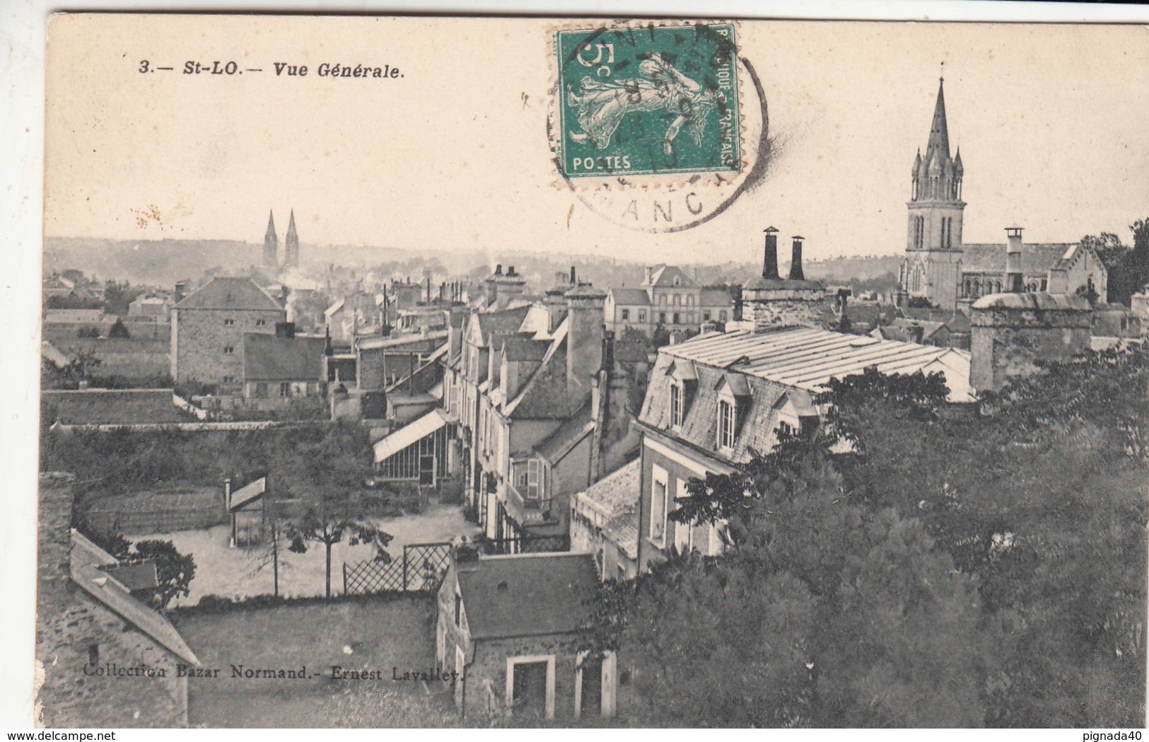 Cp , 50 , SAINT-LO , Vue Générale - Saint Lo