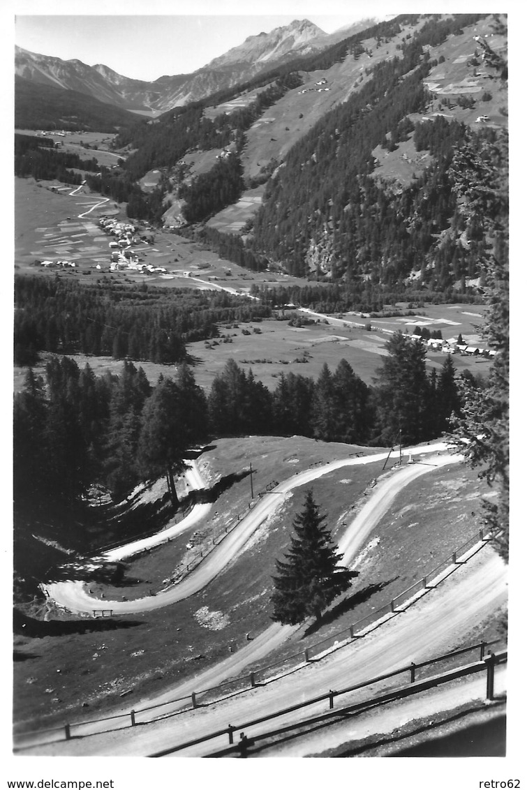 UMBRAIL → Strasse Ob Sta. Maria Münstertal Mit Valchava & Fuldera - Fuldera