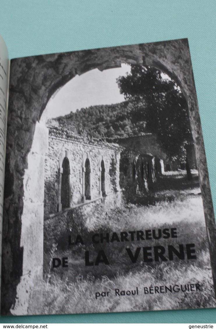 Livret "La Charteuse De Verne Par Raoul Bérenguier"  Collobrières - Côte D'Azur - Côte D'Azur