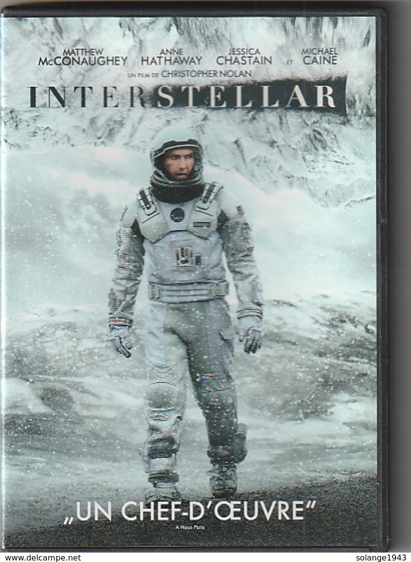 DVD  Interstellar    Etat: TTB Port 110 Gr Ou 30 Gr - Sciences-Fictions Et Fantaisie