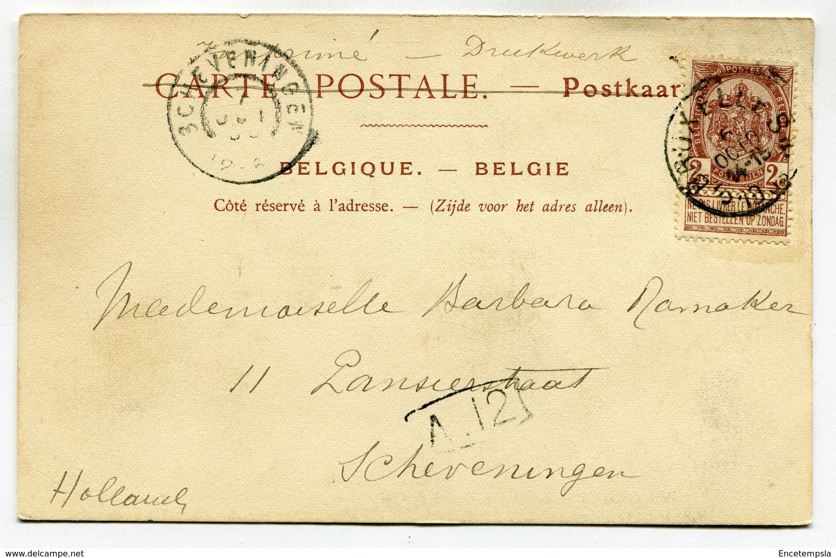 CPA - Carte Postale - Belgique - Bruxelles - Place De L'Hôtel De Ville (SV5951) - Places, Squares