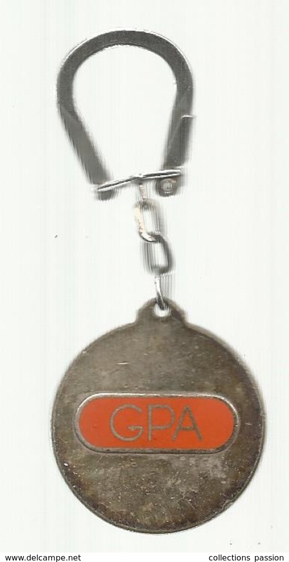 Porte Clefs, Clés, Assurances , GPA , 2 Scans ,  Frais Fr 1.95 E - Porte-clefs