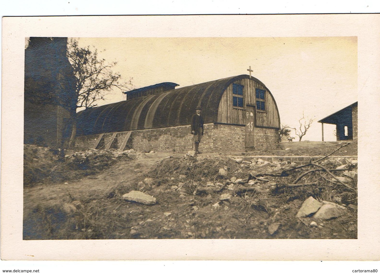 Carte-photo / Chaulnes, Eglise Provisoire ? - Chaulnes