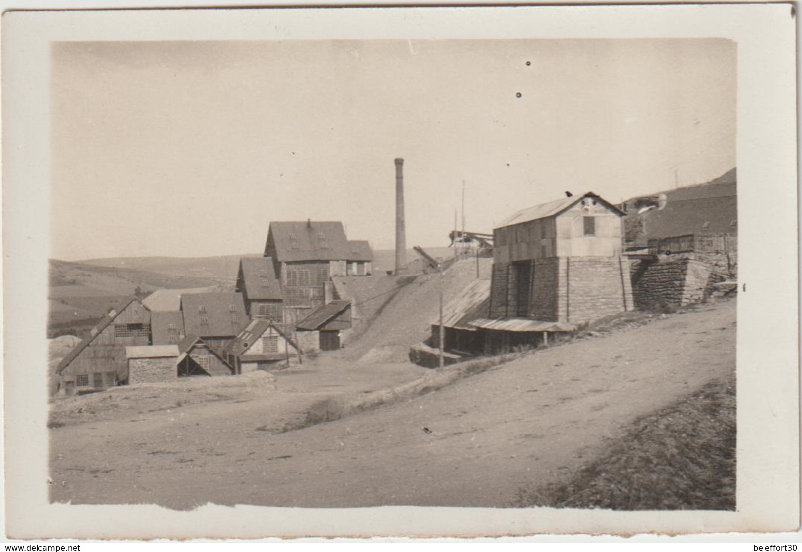 Lozère, Mines Du Bleymard, Lavoir Et Fours à Cuve, Octobre 1930 - Documents Historiques