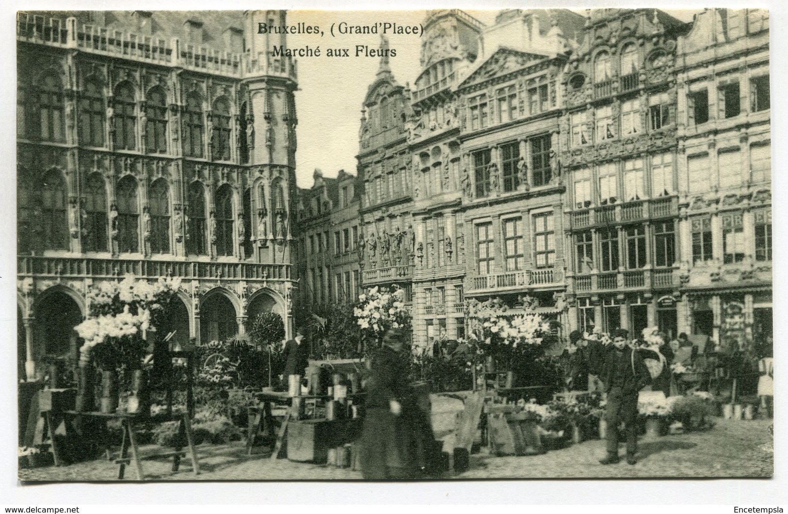 CPA - Carte Postale - Belgique - Bruxelles - Marché Aux Fleurs (SV5958) - Markten