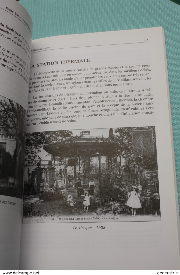 Livre 2011 "Entre Sources Et Château Montrond-les-Bains Par T. & J. Kocher" Loire - Auvergne - Auvergne