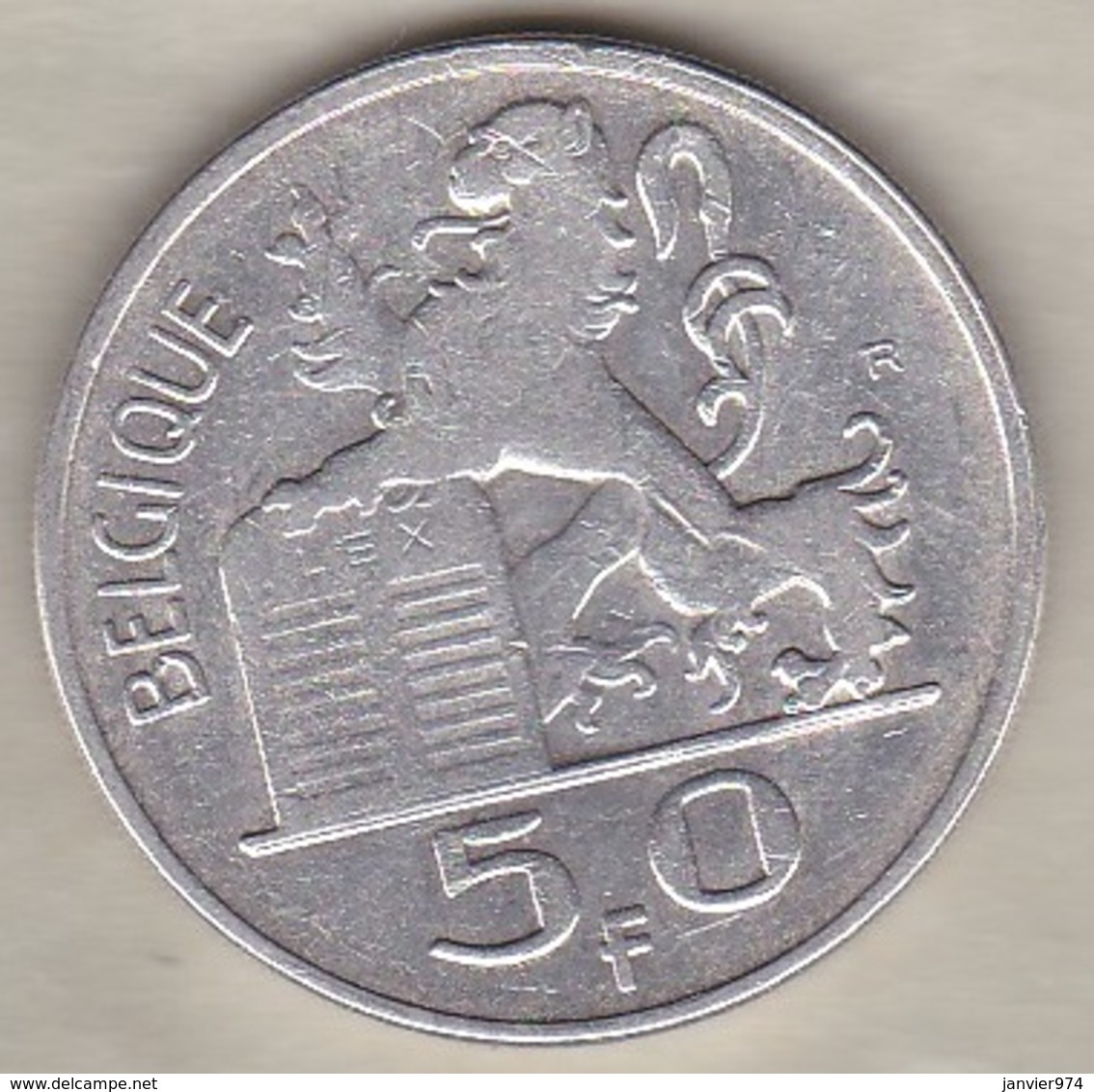 Belgique. 50 Francs 1949. Légende Francaise. En Argent - 50 Francs