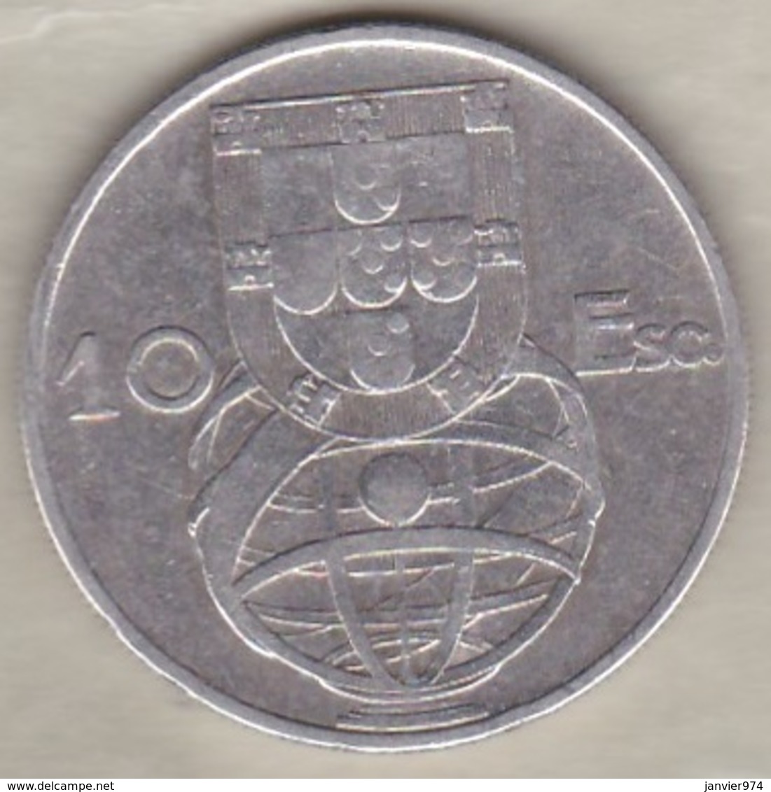 Portugal 10 Escudos 1954 En Argent - Portugal