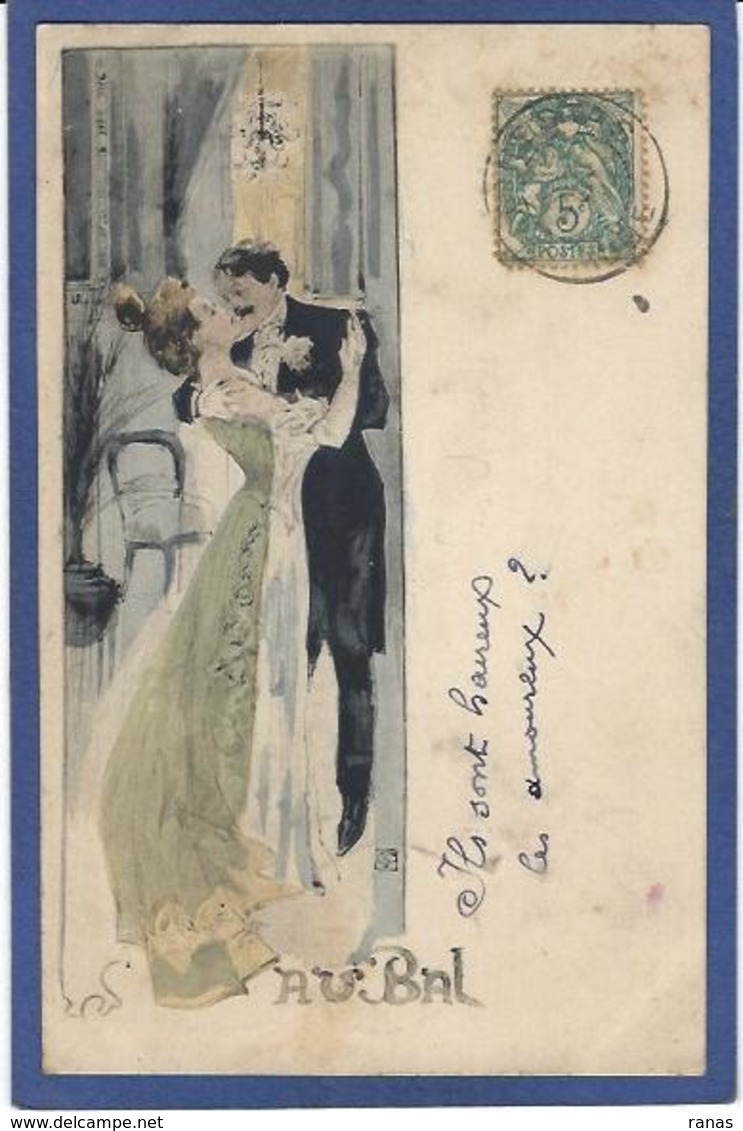 CPA CONRAD Georges Art Nouveau Femme Girl Women Circulé érotisme - Conrad