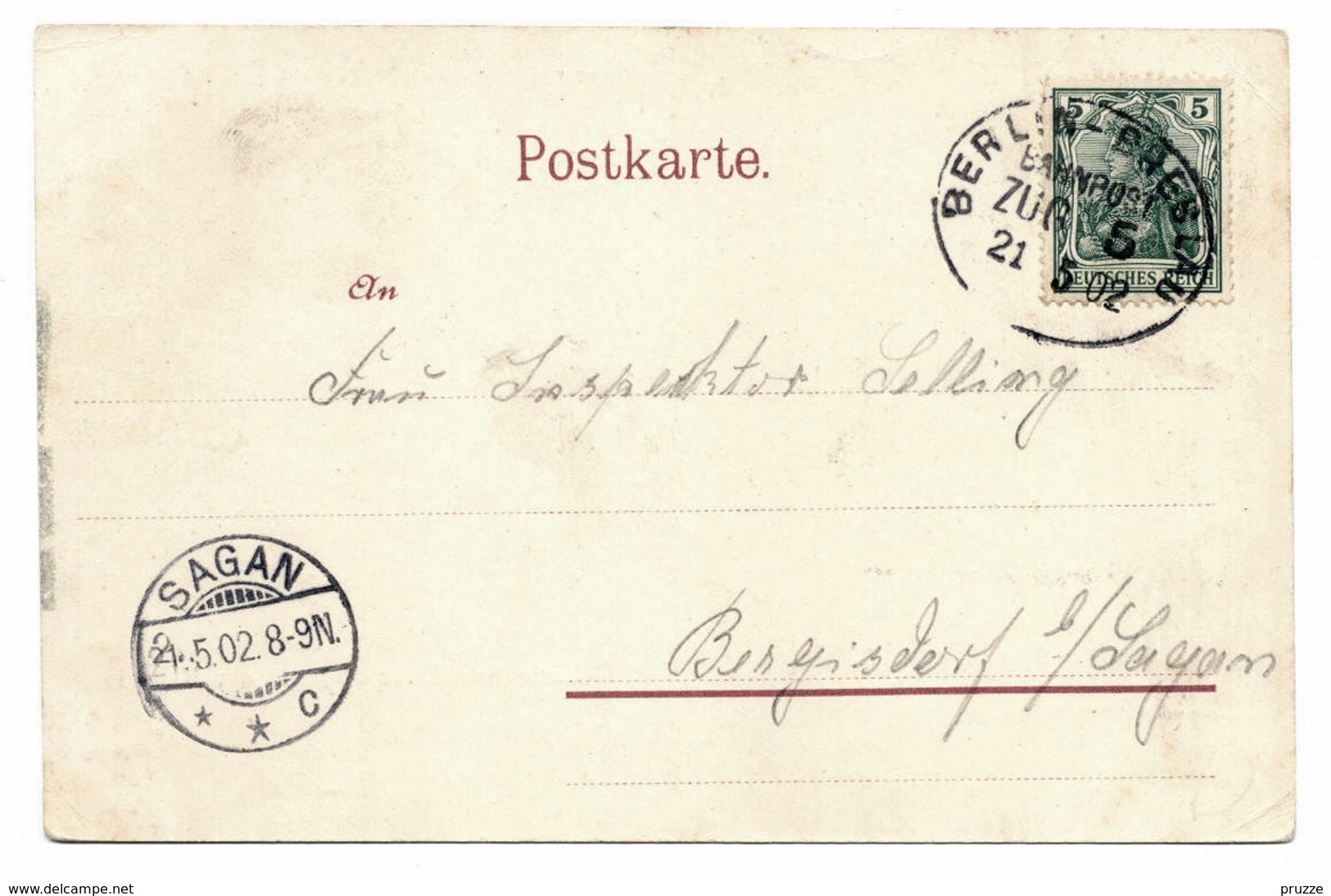 Dolzig 1902, Schloss - Landkreis Sorau - Neumark