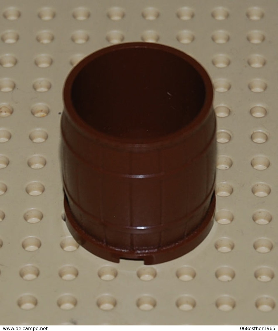Lego Tonneau Container Brun 4x4x3.5 Ref 30139 - Lego Technic