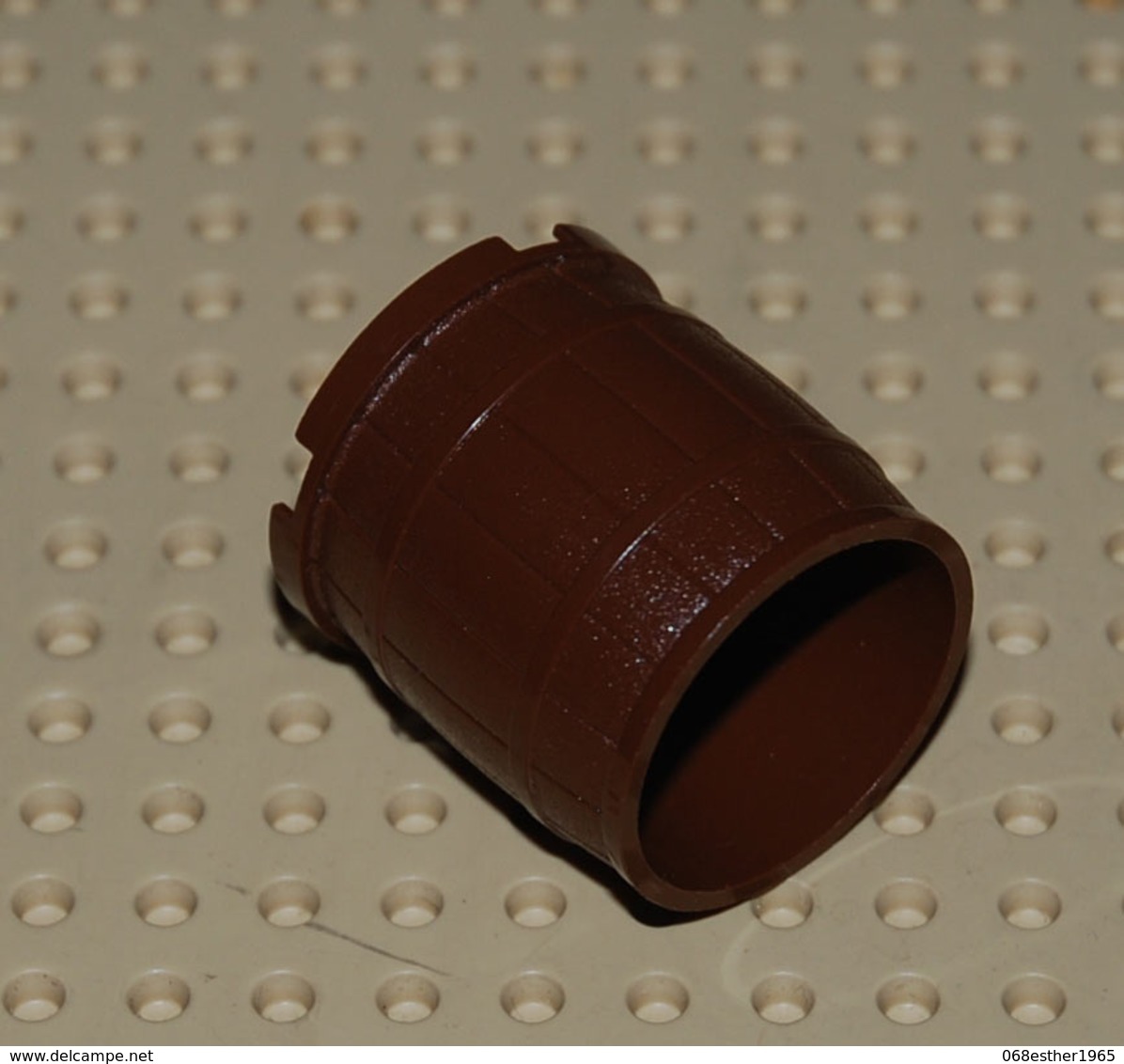 Lego Tonneau Container Brun 4x4x3.5 Ref 30139 - Lego Technic