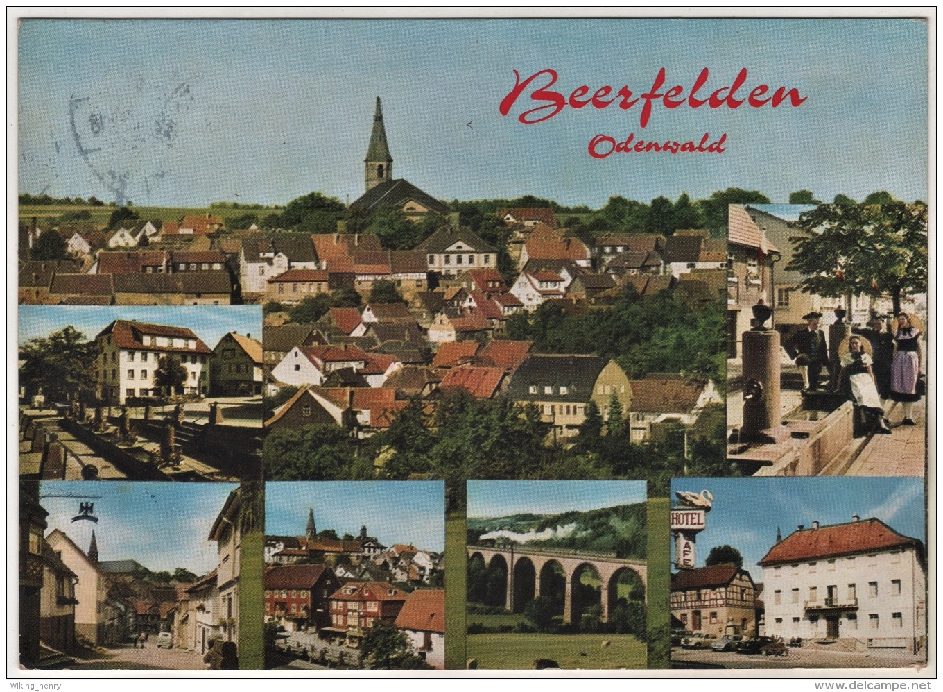 Oberzent Beerfelden - Mehrbildkarte 1 - Odenwald