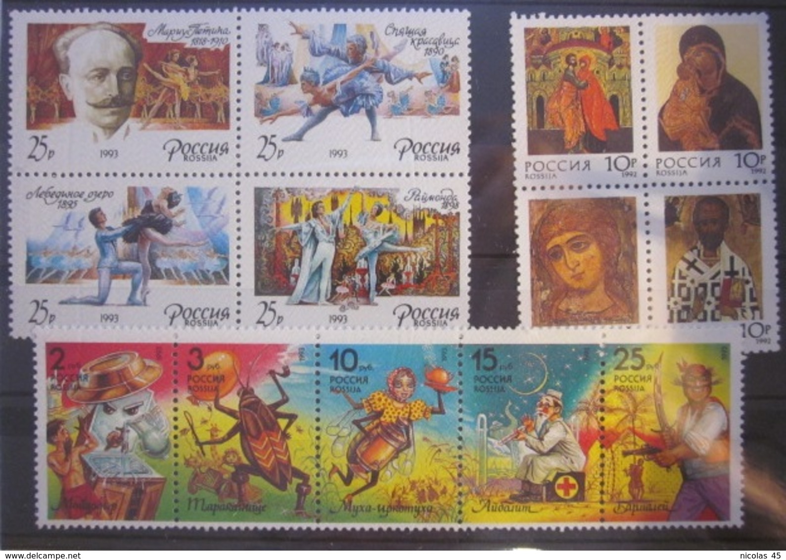 Gros Lot Timbres Monde - Thématiques - Voir Photos - Collections (en Albums)