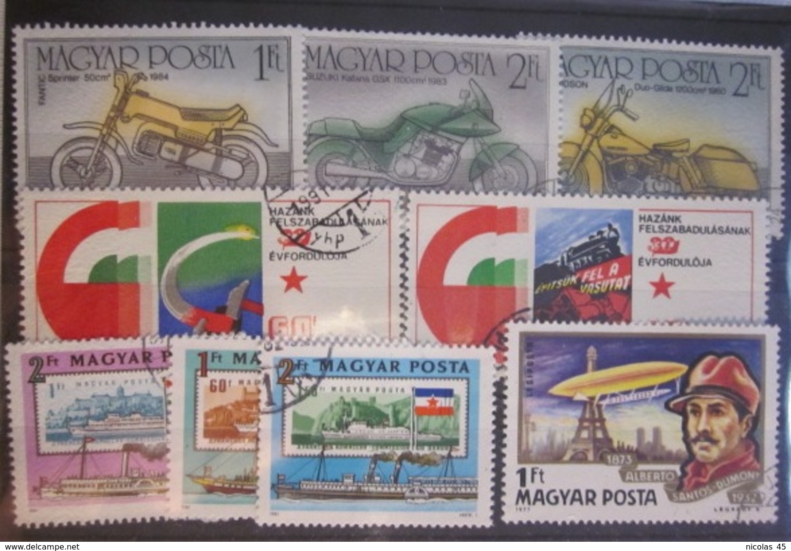Gros lot timbres monde - Thématiques - Voir photos