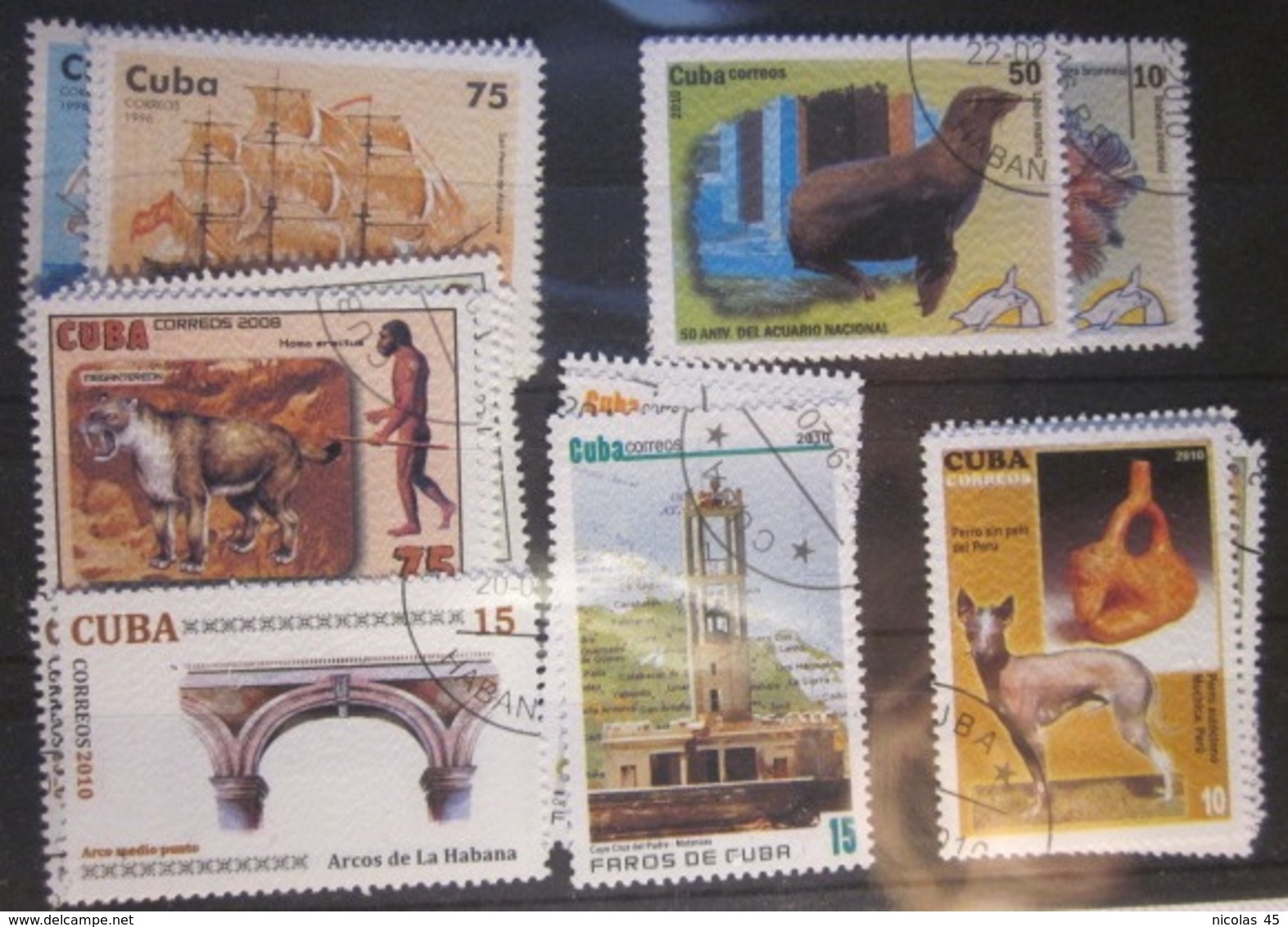 Gros lot timbres monde - Thématiques - Voir photos