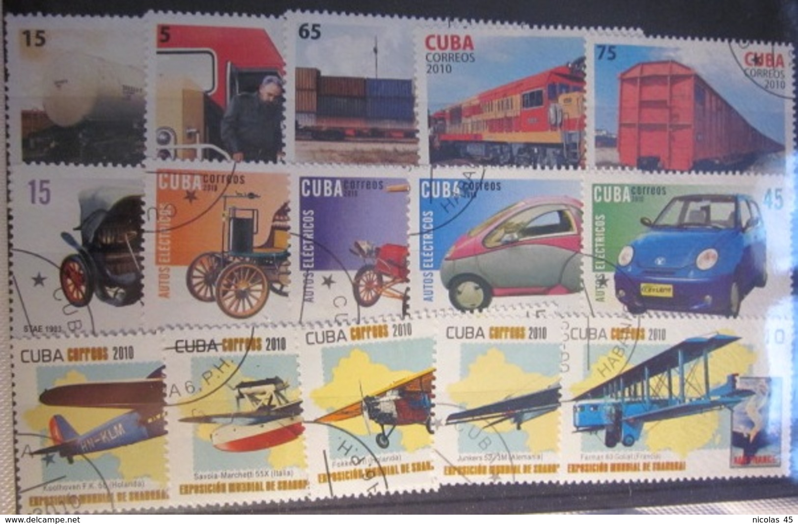 Gros lot timbres monde - Thématiques - Voir photos