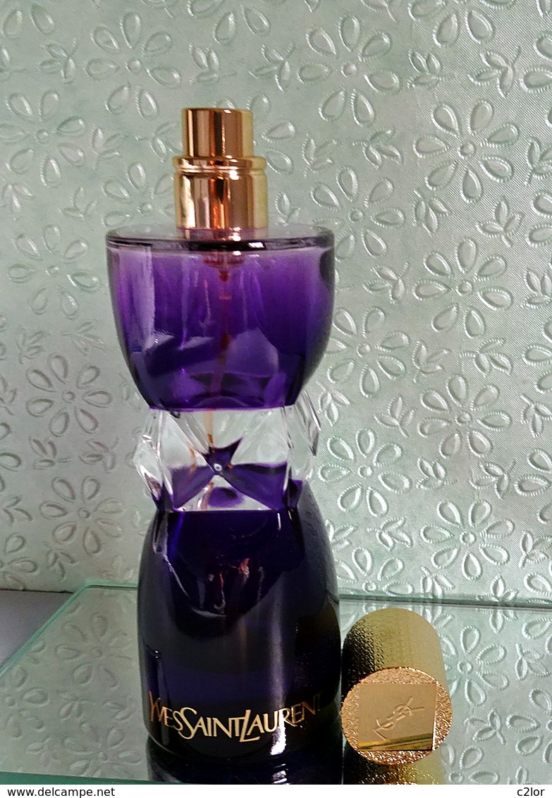 Flacon De Parfum Vaporisateur "MANIFESTO L'Elixir" D'YVES ST LAURENT EDP 50 Ml VIDE Pour Collection Ou Décoration - Flacons (vides)