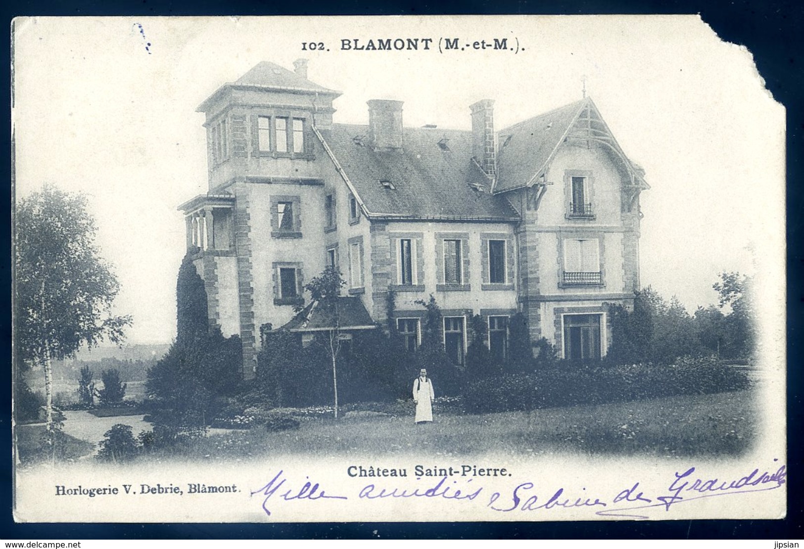 Cpa Du 54 Blamont Château Saint Pierre   SEPT18-41 - Blamont