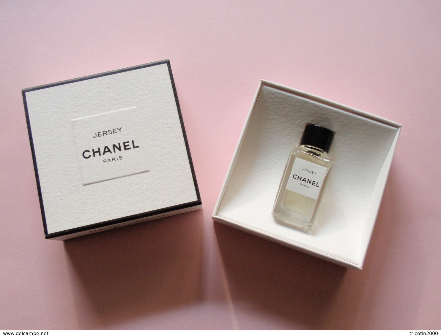 RARE MINIATURE Eau De Parfum JERSEY Les EXCLUSIFS De CHANEL 4 Ml - Miniatures Femmes (avec Boite)