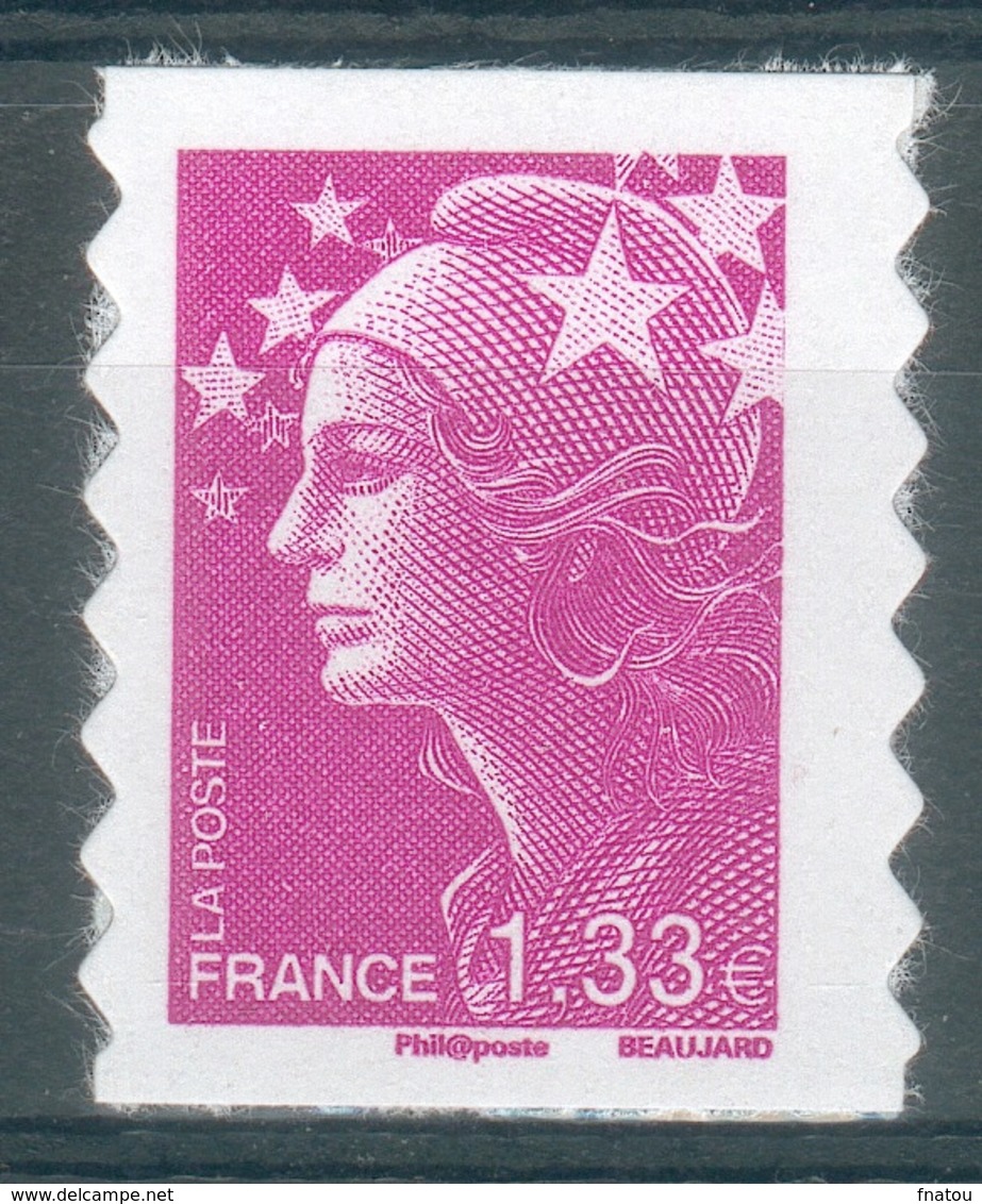 France, "Marianne De Beaujard", 1.33€, 2008, MNH VF Self-adhesive Stamp - Unused Stamps