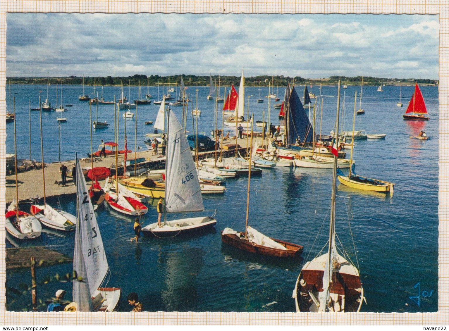 8AK3359 ILE AUX MOINES FESTIVAL DE LA VOILE DU GOLFE DU MORBIHAN 2 SCANS - Ile Aux Moines