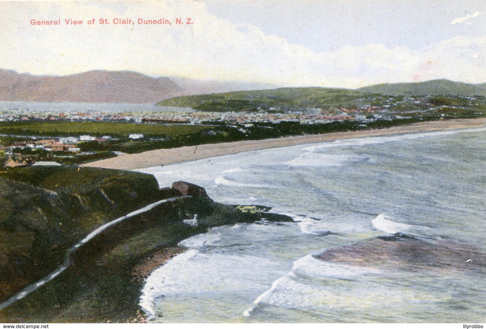 NEW ZEALAND  General View Of St Clair, Dunedin - Nueva Zelanda