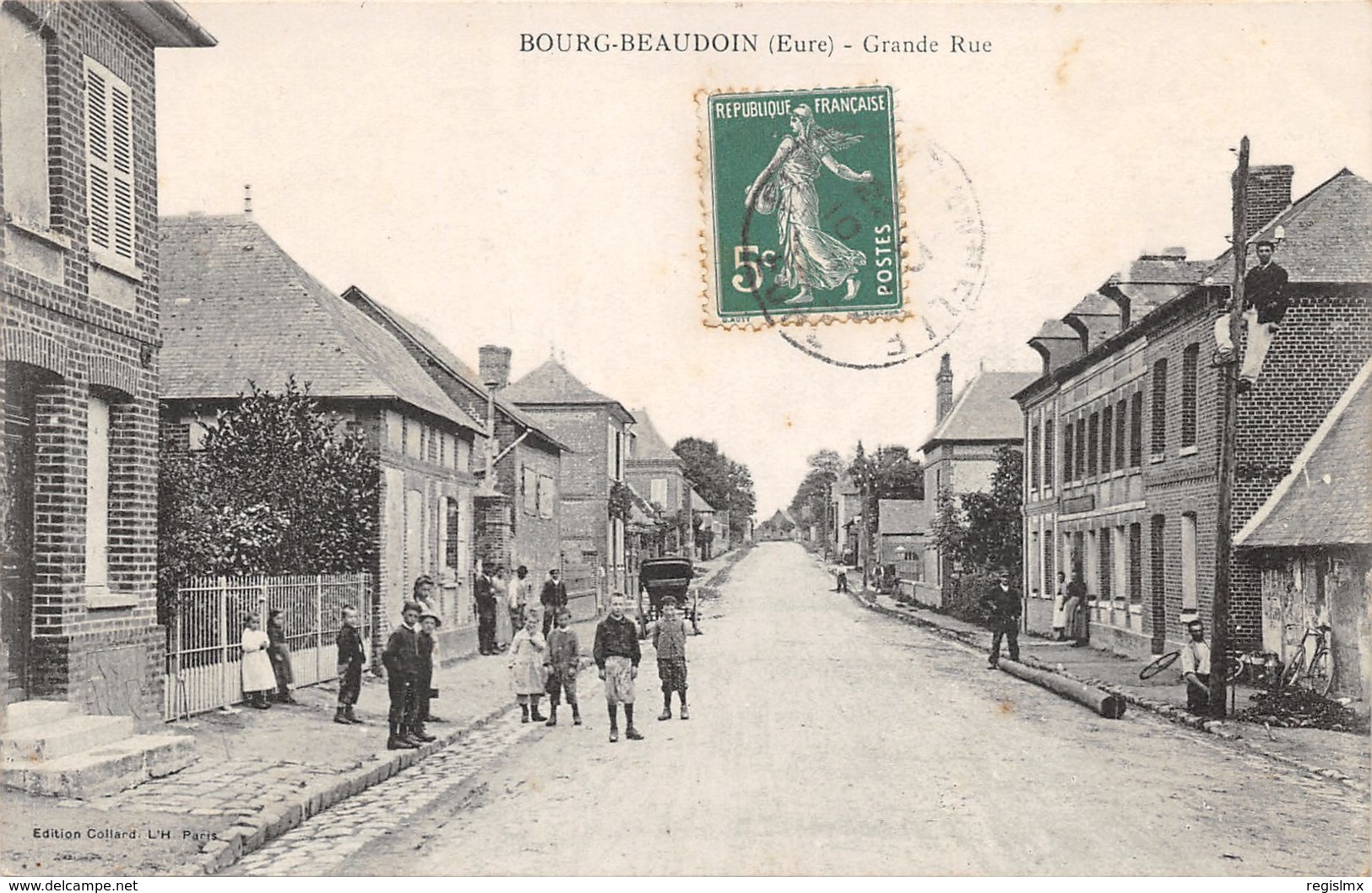 27-BOURG BEAUDOIN-GRANDE RUE-N°R2041-F/0315 - Autres & Non Classés