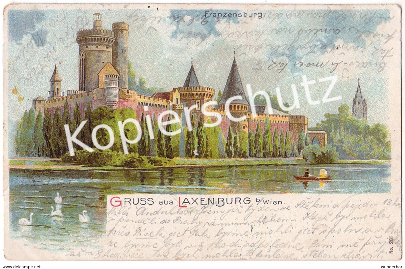 Gruss Aus Laxenburg 1906 (z5779) - Laxenburg