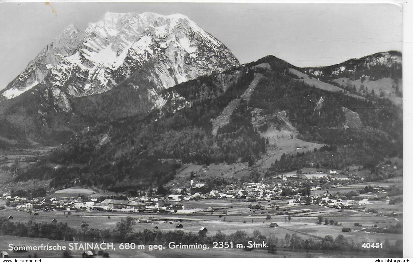 AK 0054  Stainach Gegen Grimming - Verlag Ledermann Um 1950 - Stainach