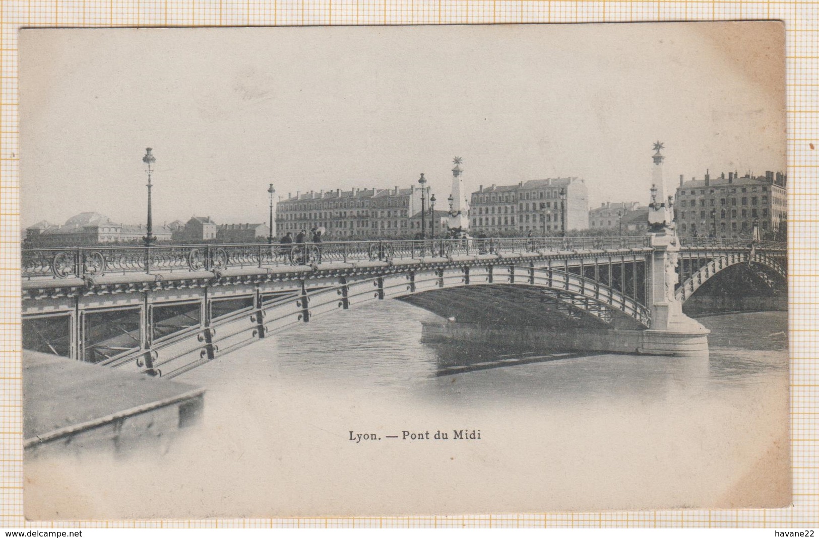 8AK3405 LYON PONT DU MIDI PRECURSEUR 2 SCAN - Autres & Non Classés