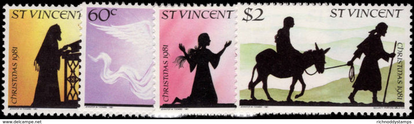 St Vincent 1981 Christmas Unmounted Mint. - St.Vincent (1979-...)