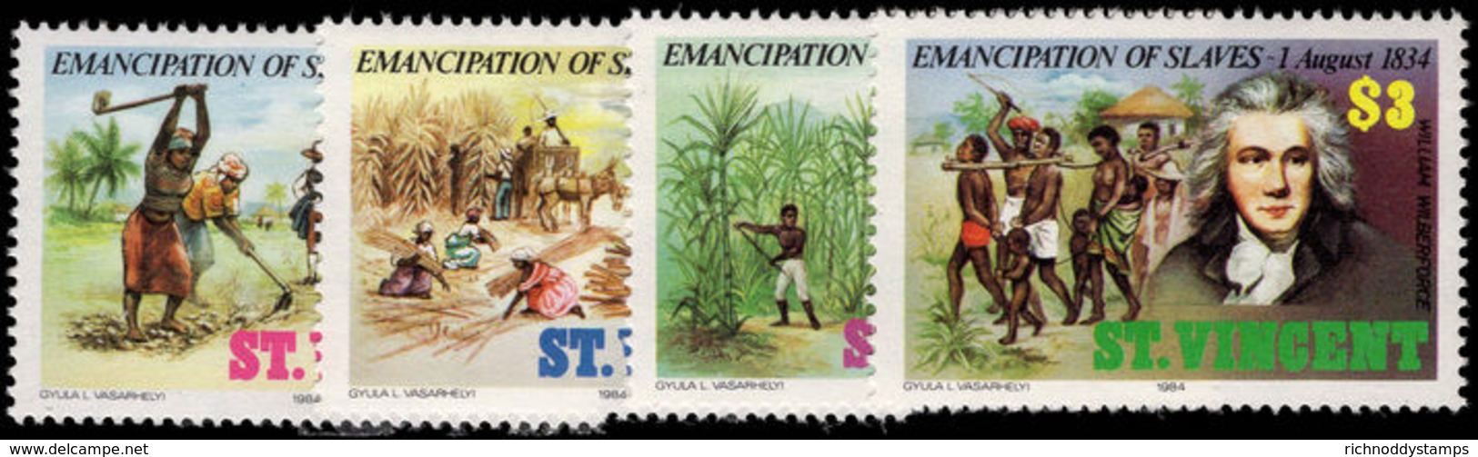 St Vincent 1984 Emancipation Of Slaves Unmounted Mint. - St.Vincent (1979-...)