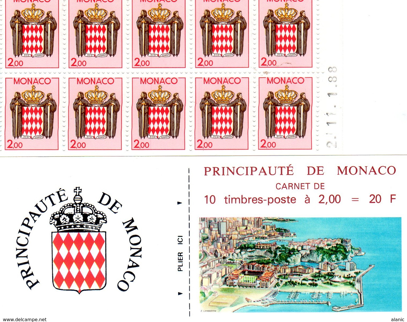 Monaco > Carnets N°2 - Carnets